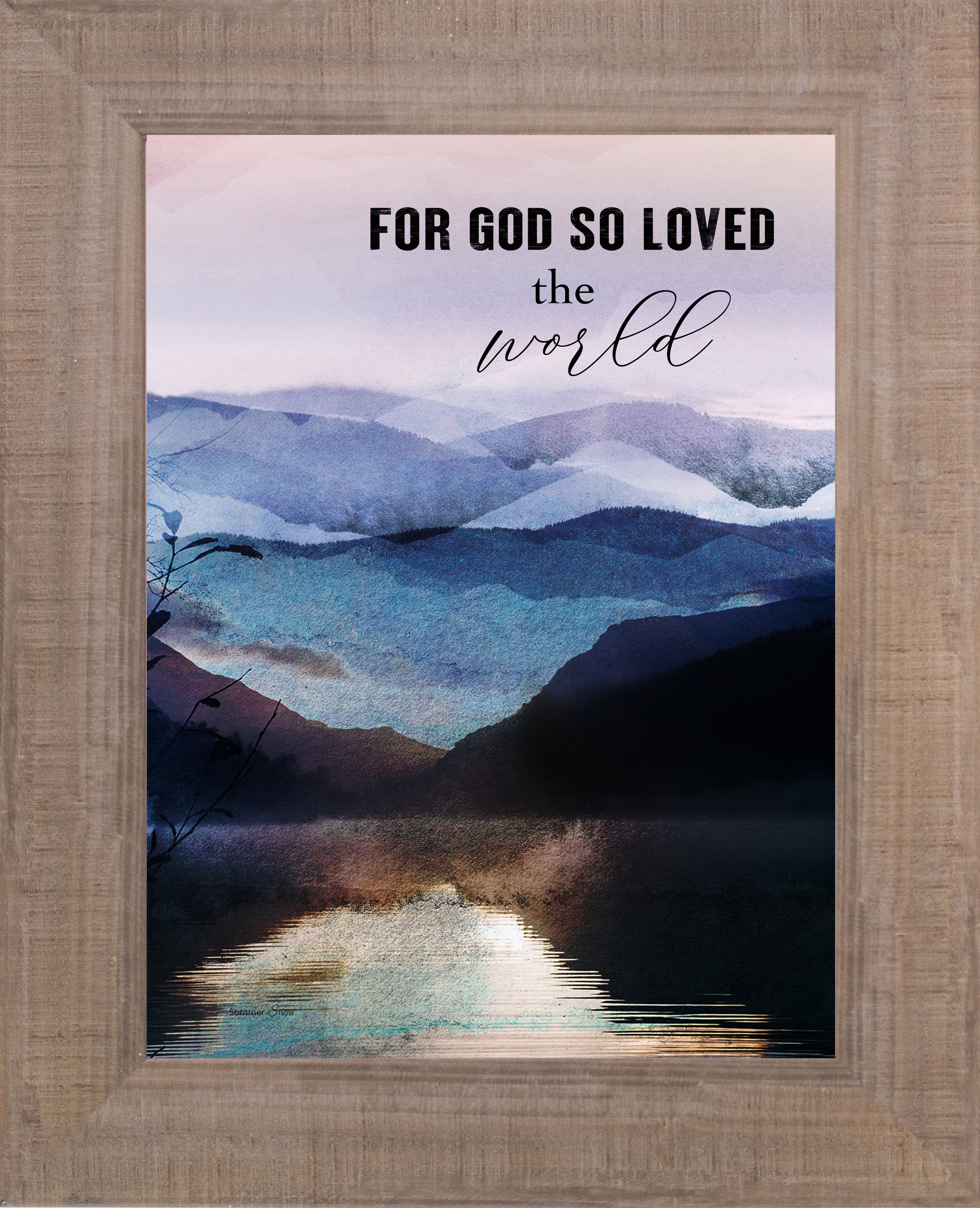 For God So Loved the World by Summer Snow SA381