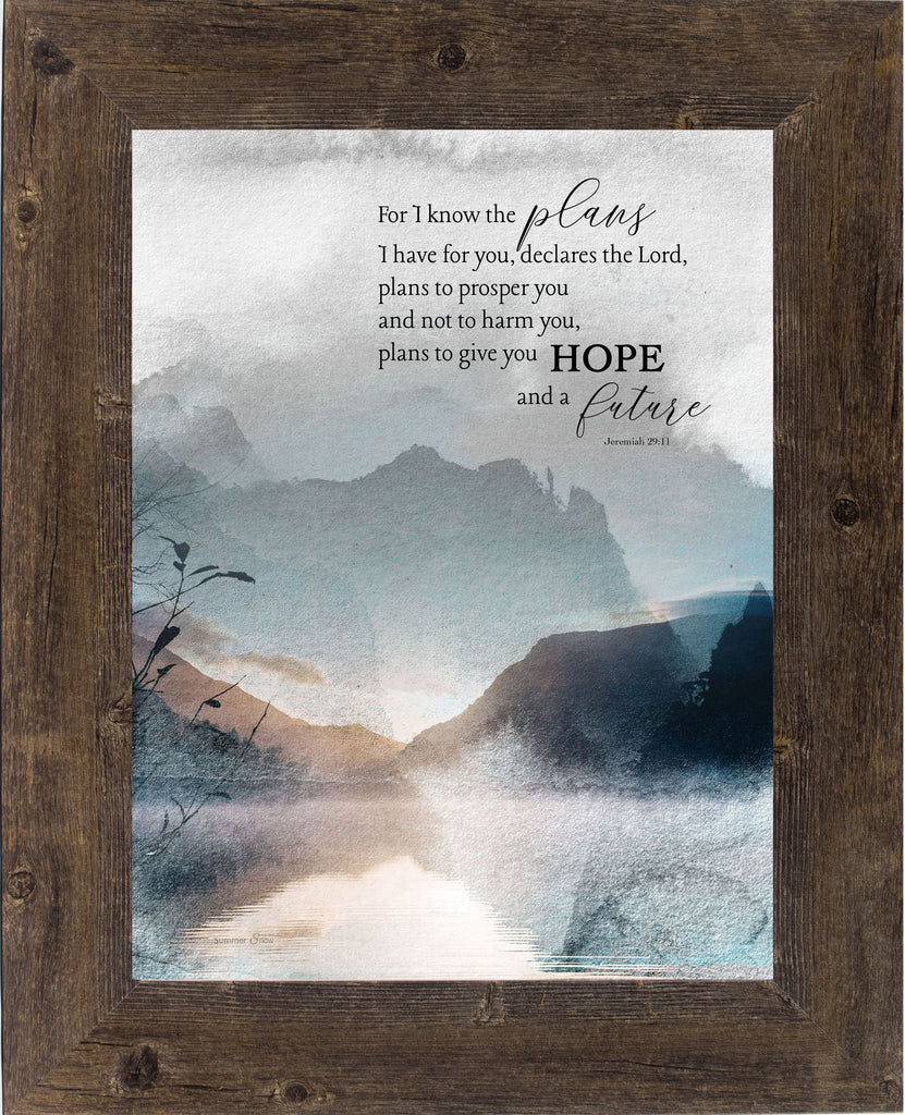 For I Know the Plans I Have For You by Summer Snow SA382