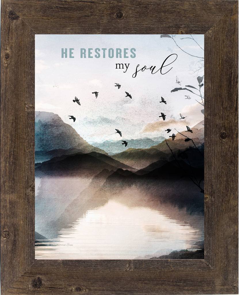 He Restores My Soul by Summer Snow SA383
