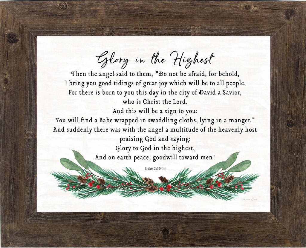Glory in the Highest by Summer Snow SA399