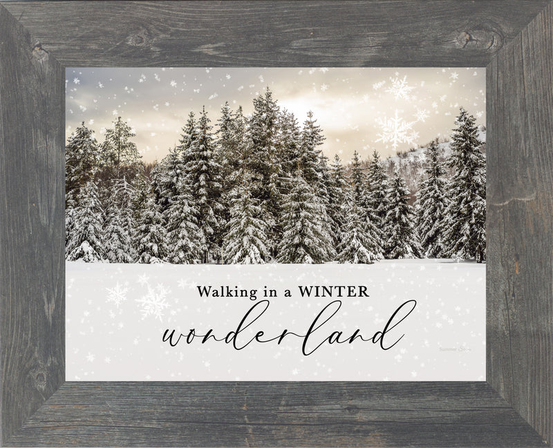 Walking in a Winter Wonderland by Summer Snow SA406