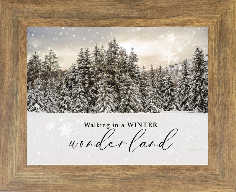 Walking in a Winter Wonderland by Summer Snow SA406