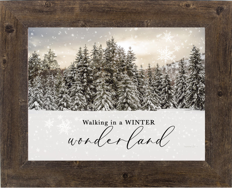 Walking in a Winter Wonderland by Summer Snow SA406