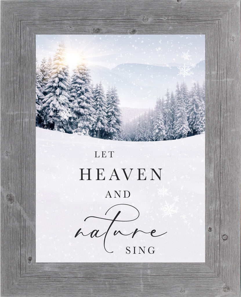 Let Heaven and Nature Sing by Summer Snow SA423