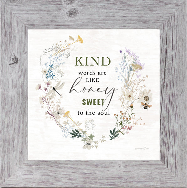 Kind Words GLITTERED ONLY by Summer Snow SA57