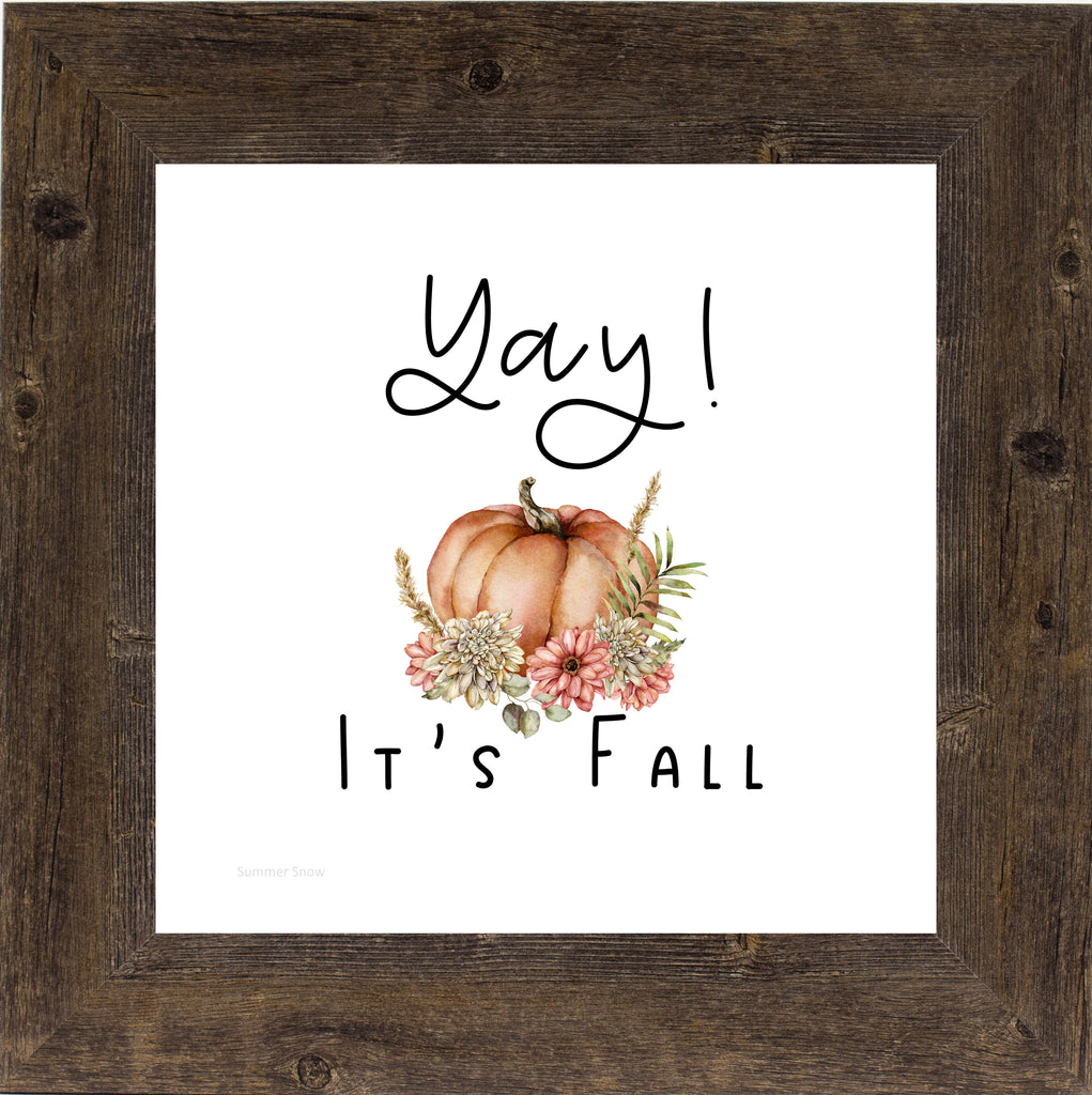Yay! It's Fall by Summer Snow SA72