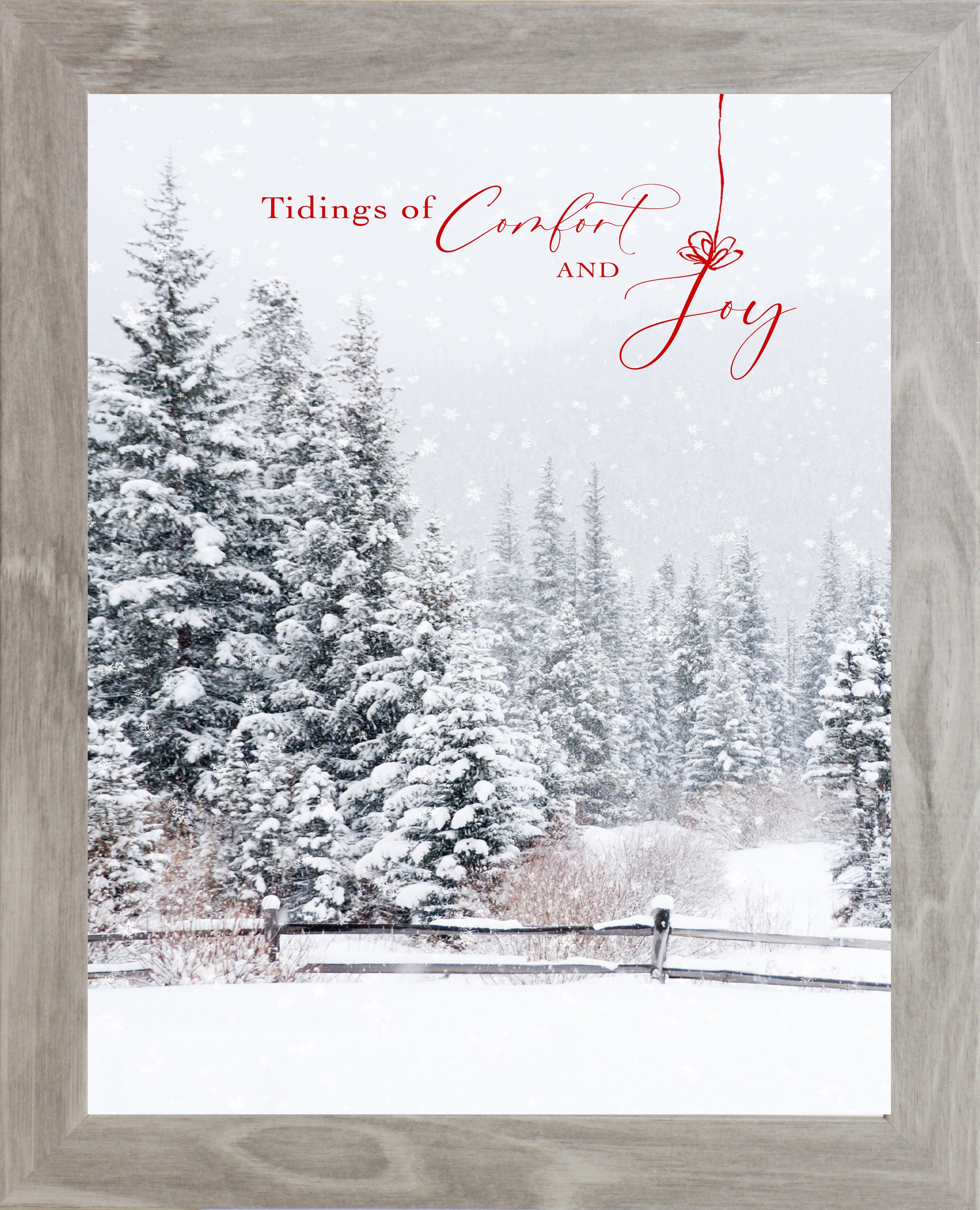 Tidings of Comfort and Joy vertical by Summer Snow SN337