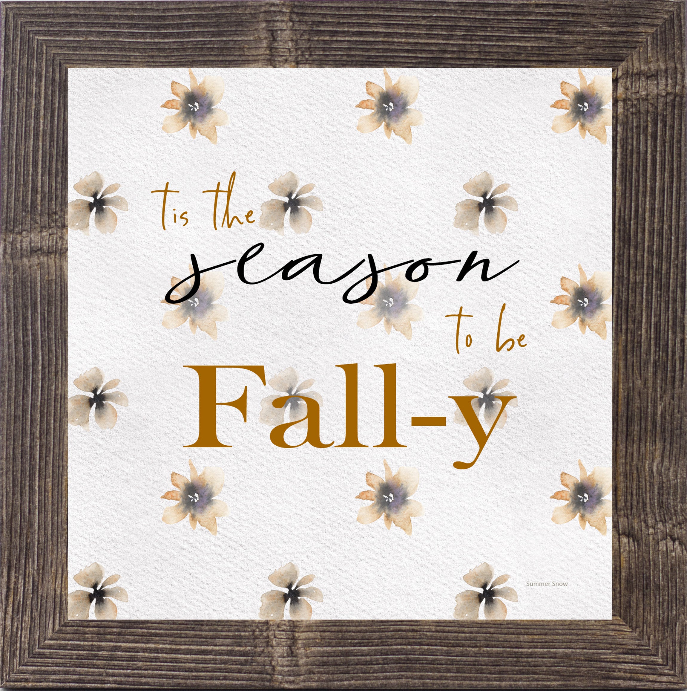 Tis the Season to Be Fall-y by Summer Snow SN34