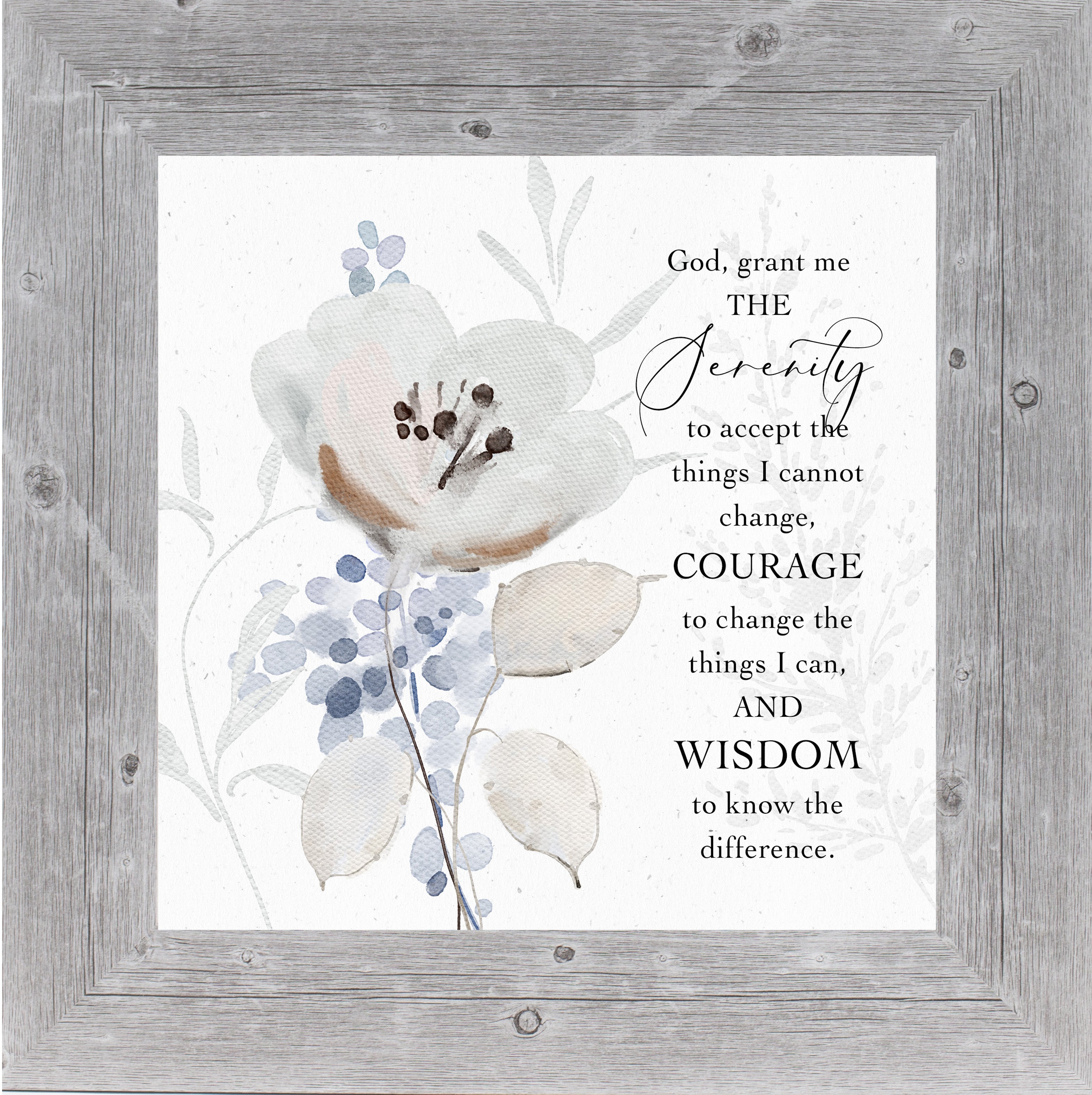 Serenity Prayer by Summer Snow SN40 – Summer Snow Art