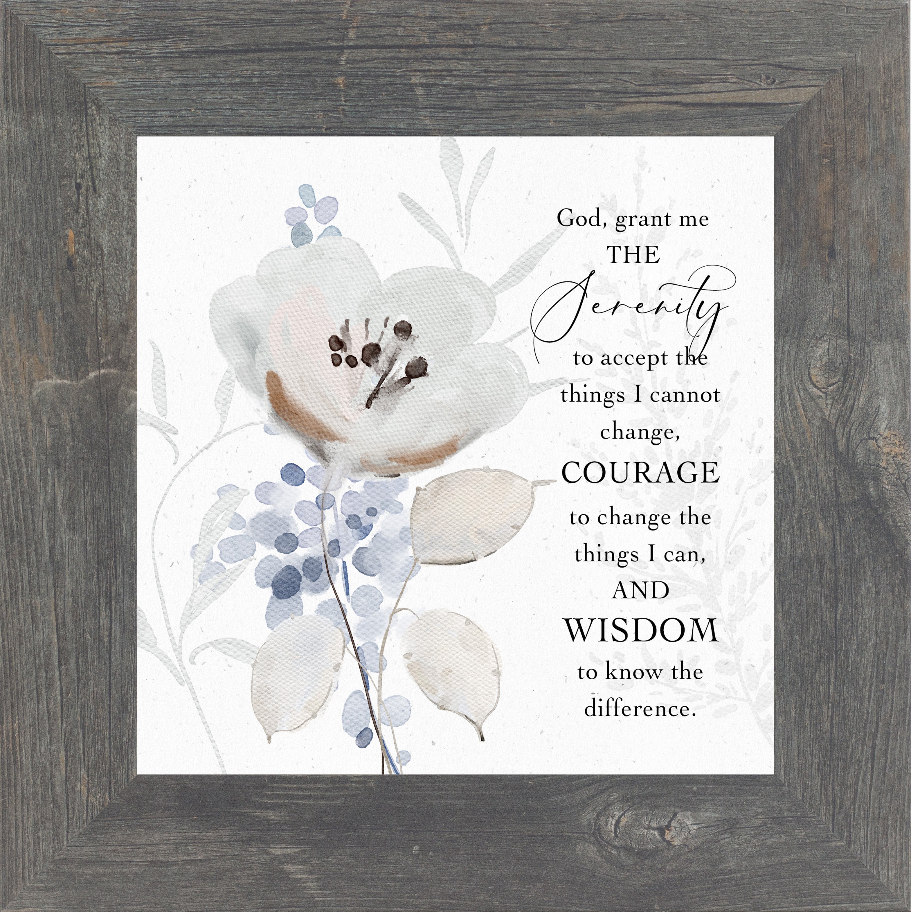 Serenity Prayer by Summer Snow SN40 – Summer Snow Art