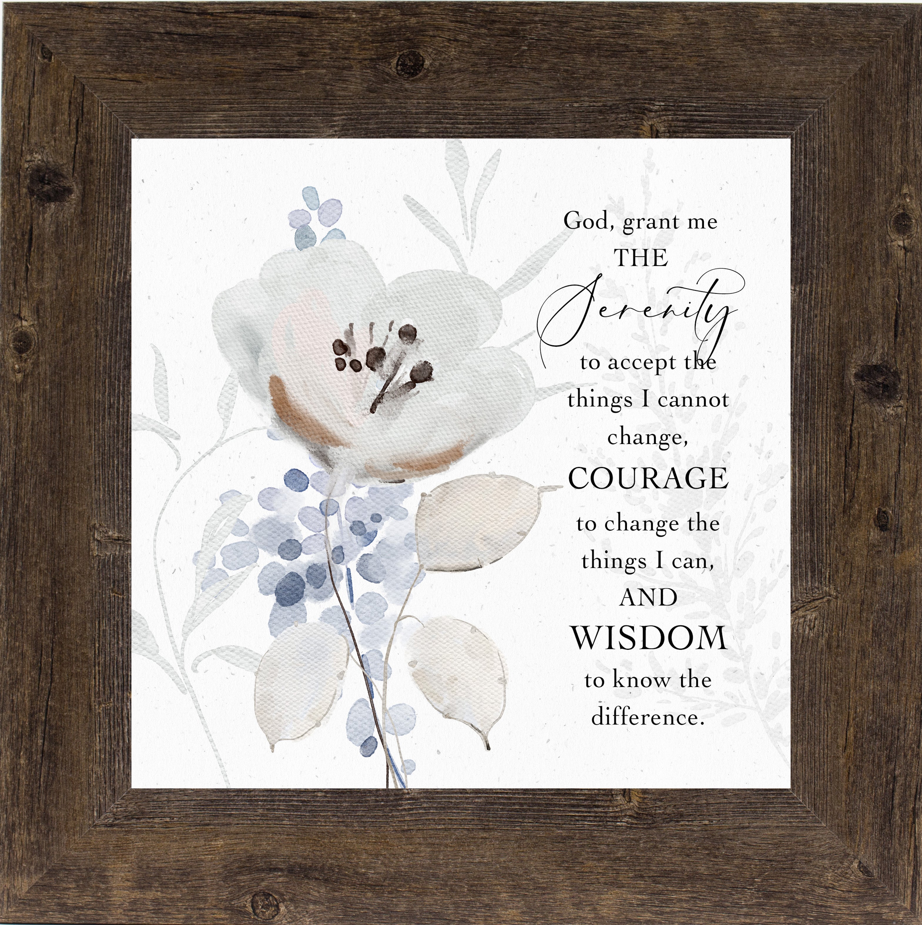 Serenity Prayer by Summer Snow SN40 – Summer Snow Art