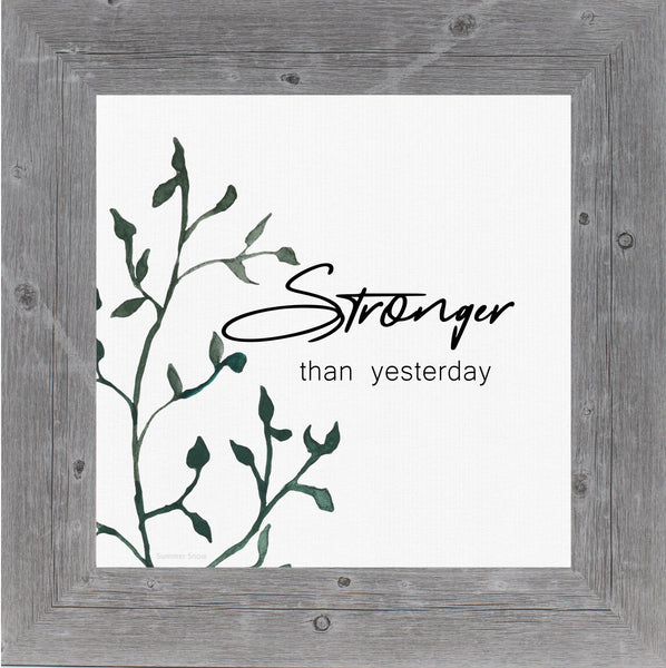 Stronger Than Yesterday by Summer Snow SN6