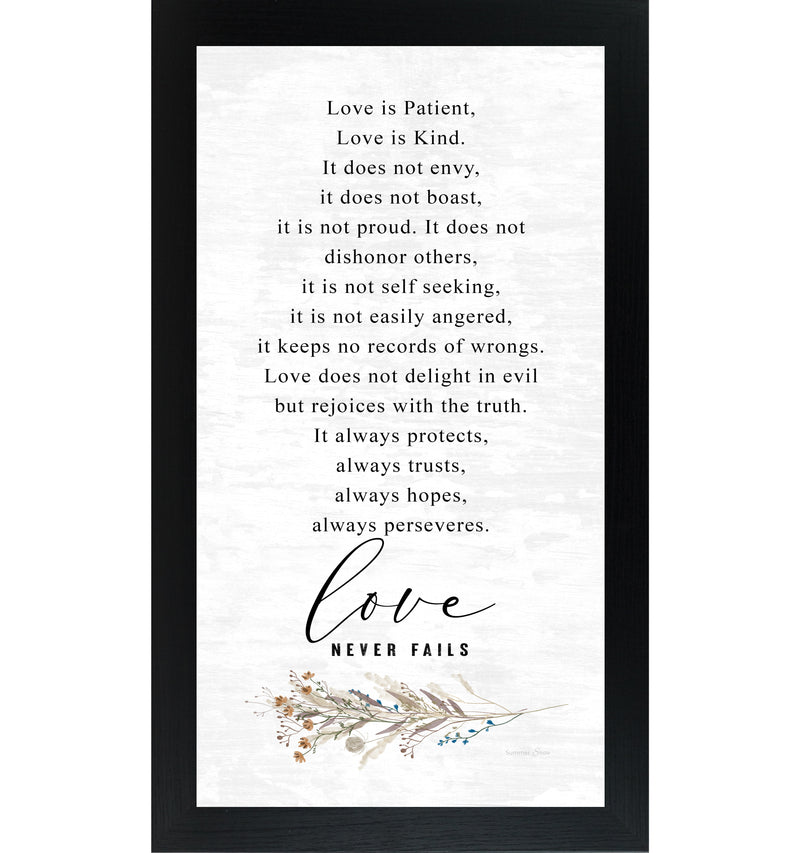 Love Is Patient by Summer Snow SN700