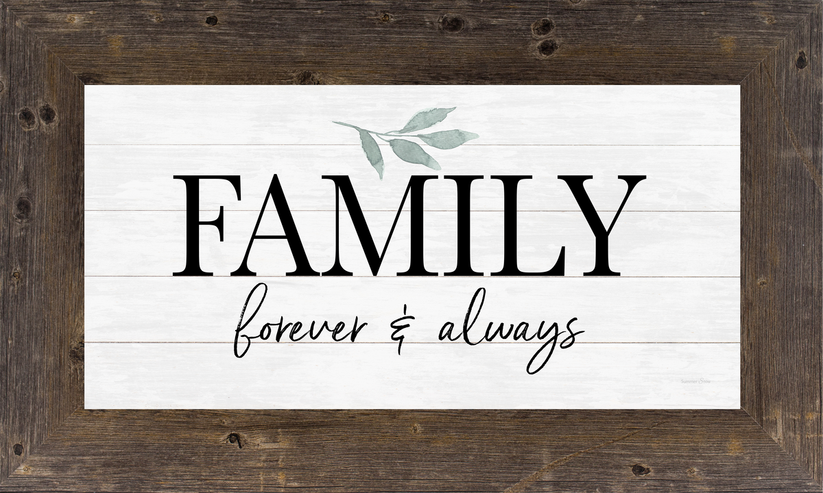 Family Forever & Always by Summer Snow SS1025 - Summer Snow Art