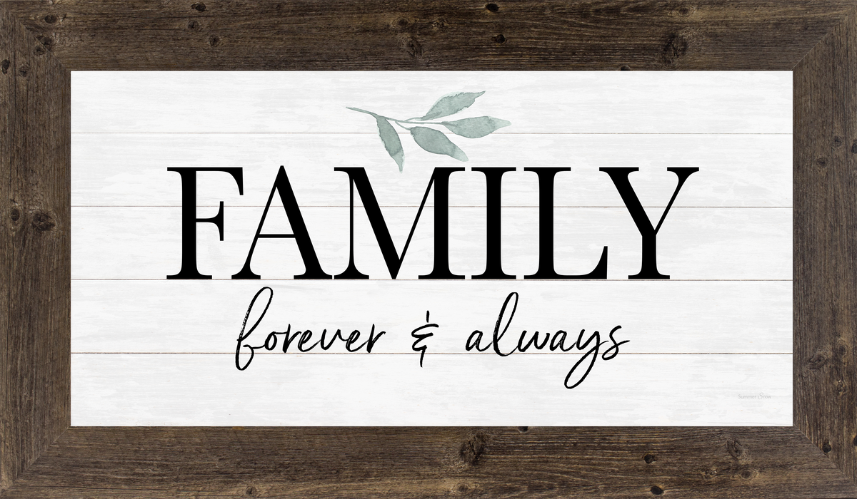 Family Forever & Always by Summer Snow SS1025 - Summer Snow Art