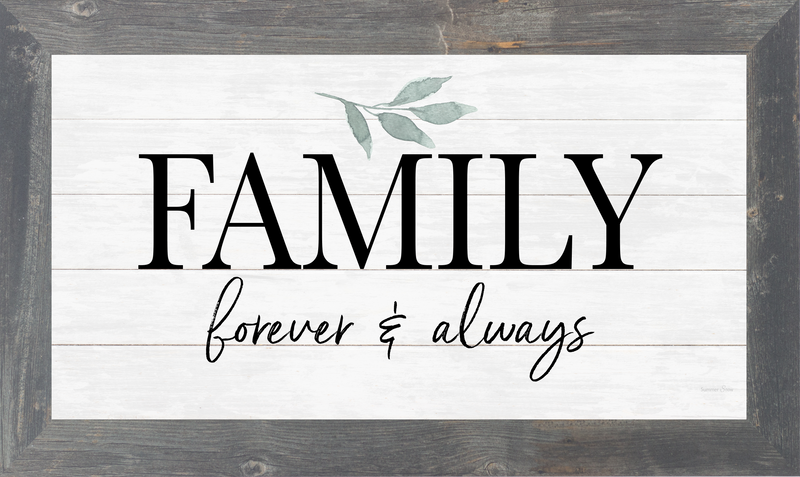 Family Forever & Always by Summer Snow SS1025 - Summer Snow Art