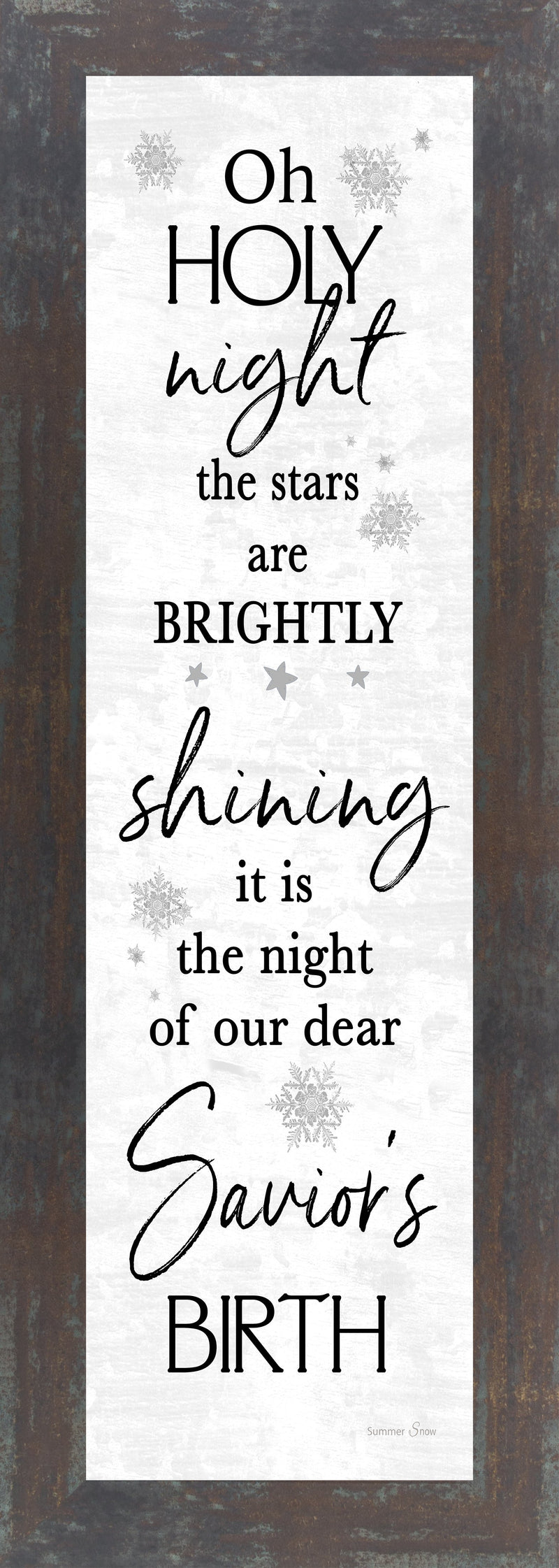 Oh Holy Night by Summer Snow SS103647 - Summer Snow Art