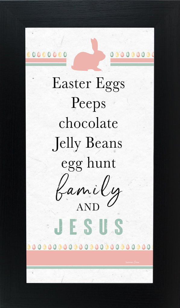 Easter Eggs Family and Jesus by Summer Snow SS1039