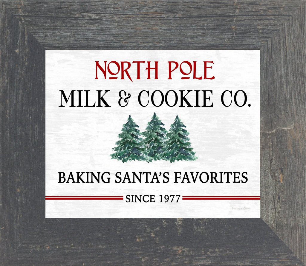 North Pole Milk and Cookie Co. by Summer Snow SS110 - Summer Snow Art