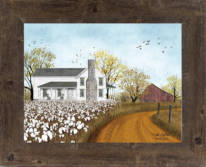 High Cotton by artist Billy Jacobs BJ1200 - Summer Snow Art