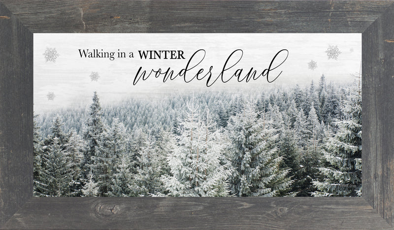 Walking in a Winter Wonderland by Summer Snow SS1363