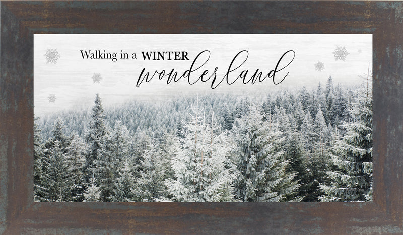 Walking in a Winter Wonderland by Summer Snow SS1363