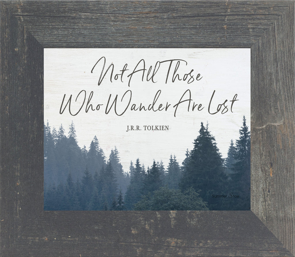 Not All Those Who Wander are Lost by Summer Snow SS33 - Summer Snow Art