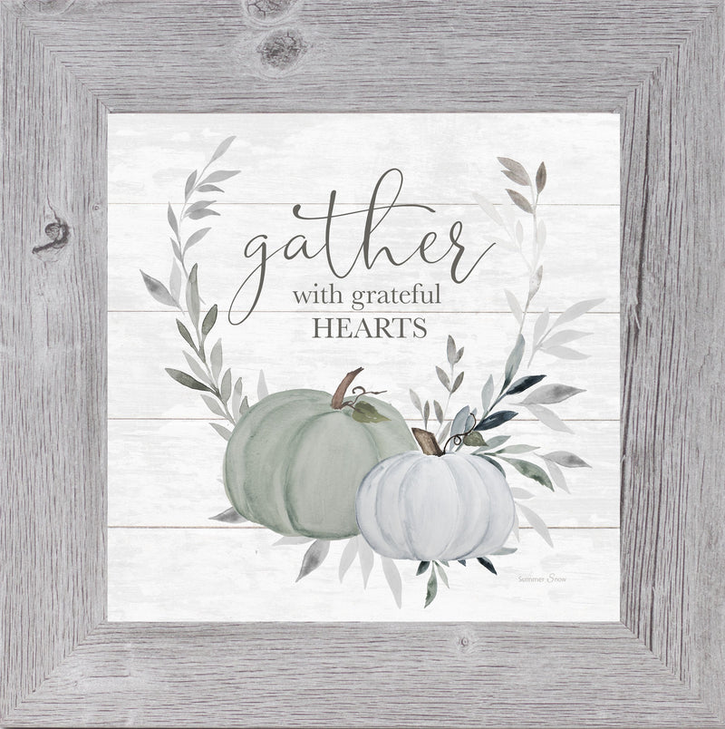 Gather With Grateful Hearts by Summer Snow SS833 - Summer Snow Art