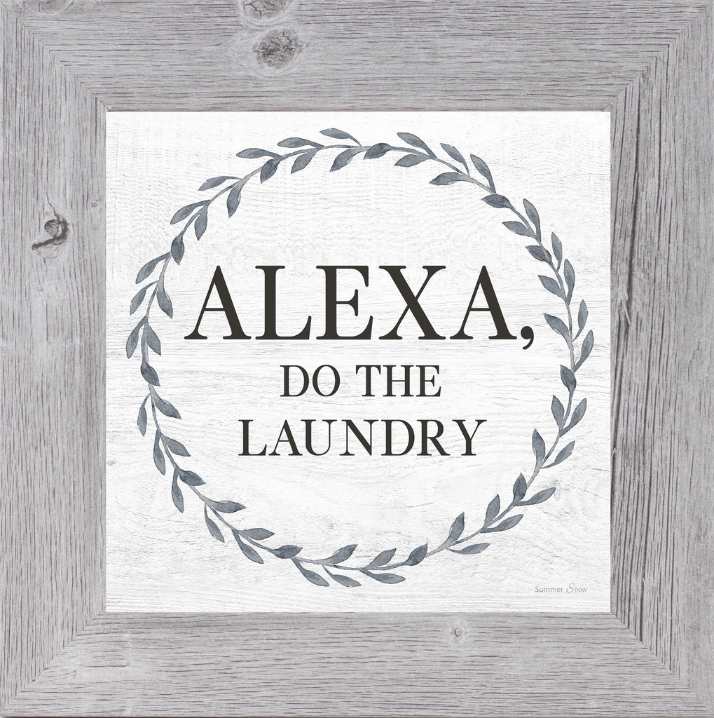 Alexa, Do the Laundry by Summer Snow SS840 - Summer Snow Art