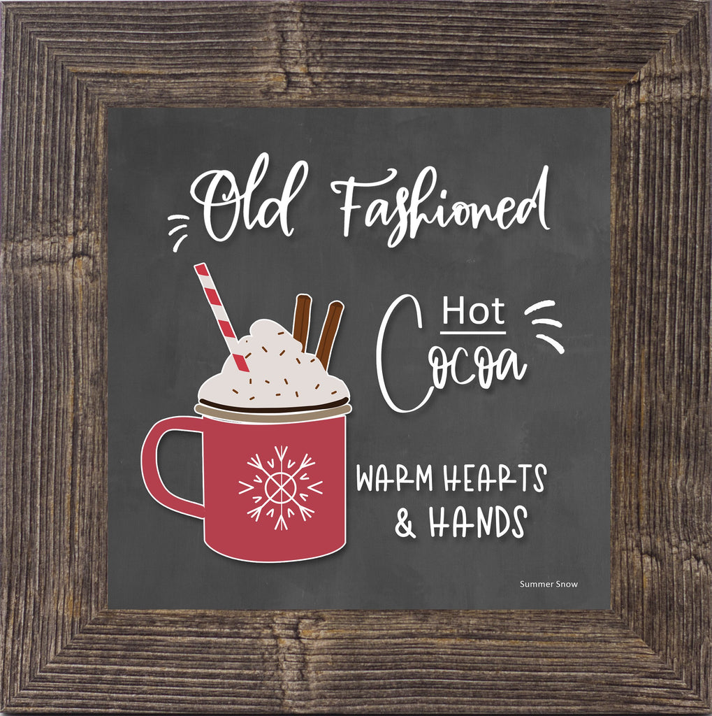 Old Fashioned Hot Cocoa by Summer Snow SS852 - Summer Snow Art