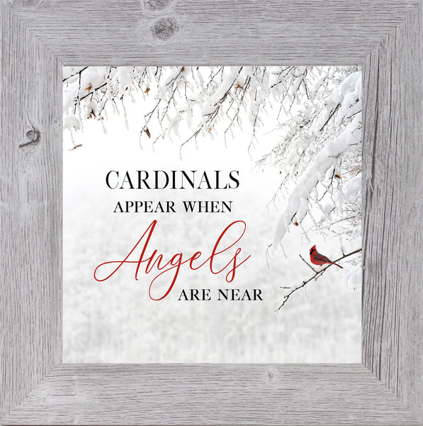 Cardinals Appear When Angels Are Near red by Summer Snow SS856 - Summer Snow Art