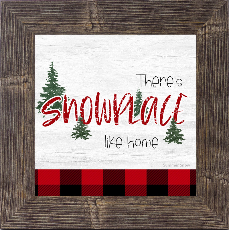 There's Snowplace Like Home by Summer Snow SS858 - Summer Snow Art