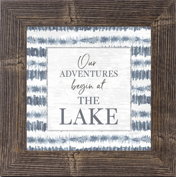 Our Adventures Begin at the Lake by Summer Snow SS862 - Summer Snow Art