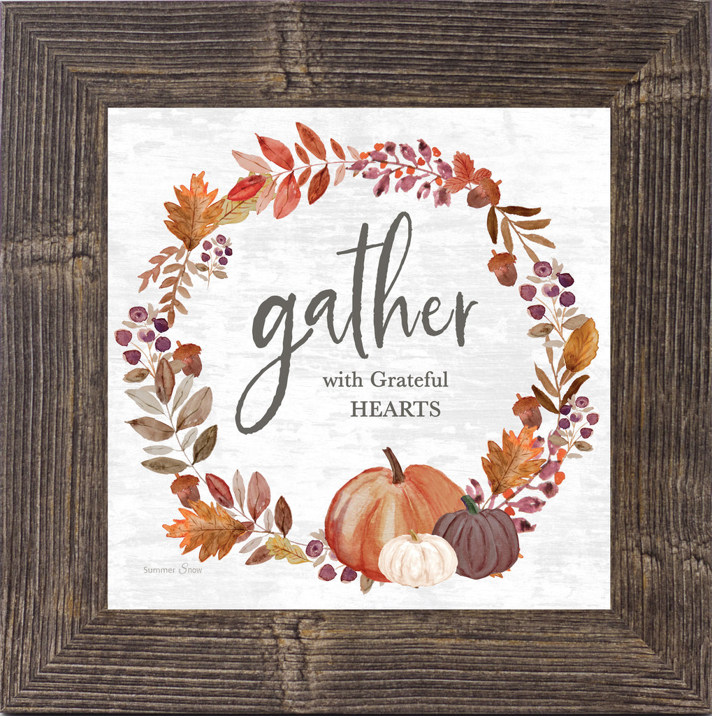 Gather With Grateful Hearts by Summer Snow SS874