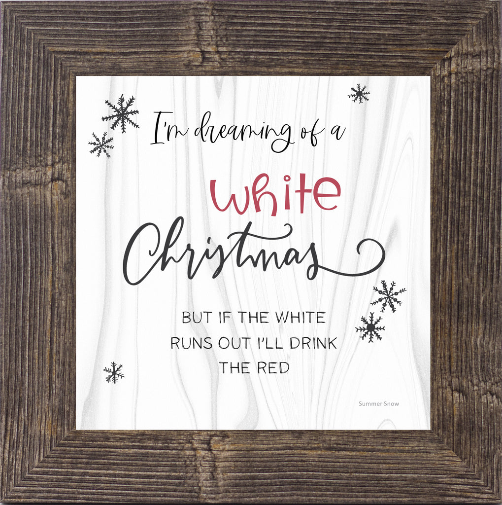 I'm Dreaming of a White Christmas Wine by Summer Snow SS881