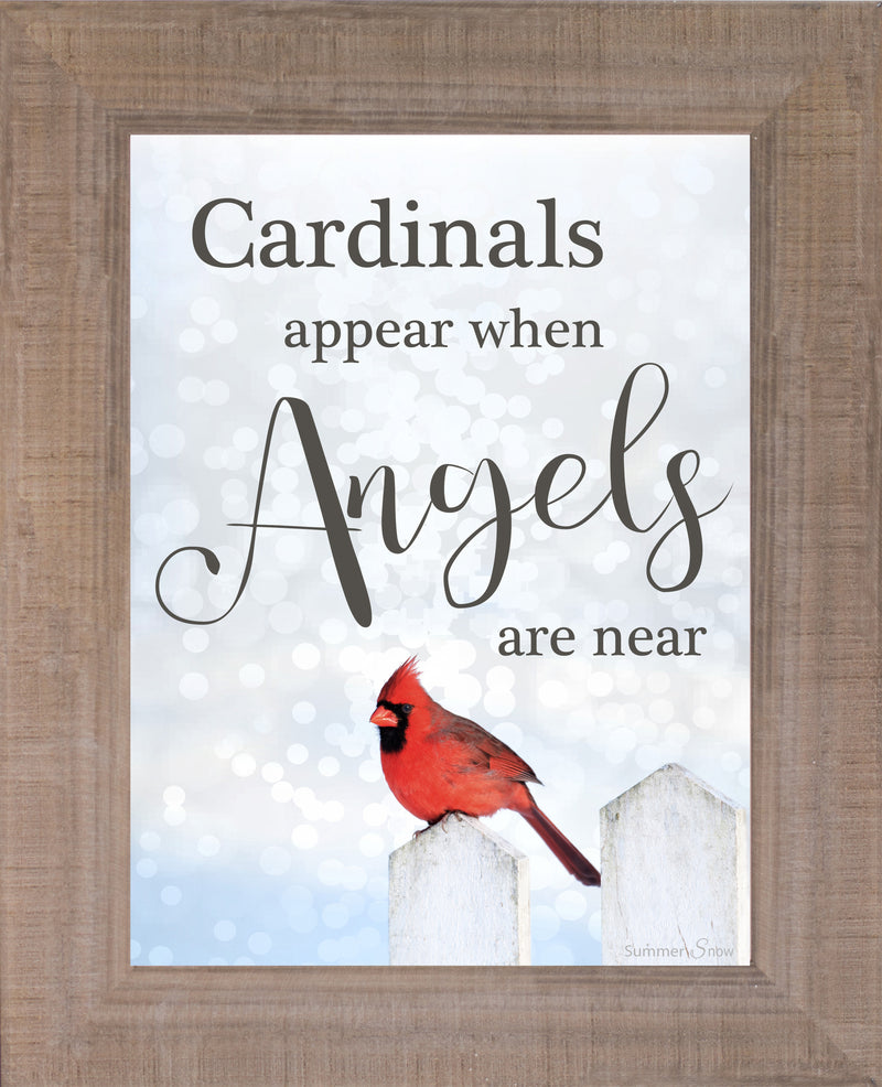 Cardinals Appear When Angels are Near SSA002 - Summer Snow Art