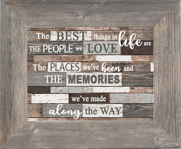 The Best Things in Life grey/brown SSA093 - Summer Snow Art