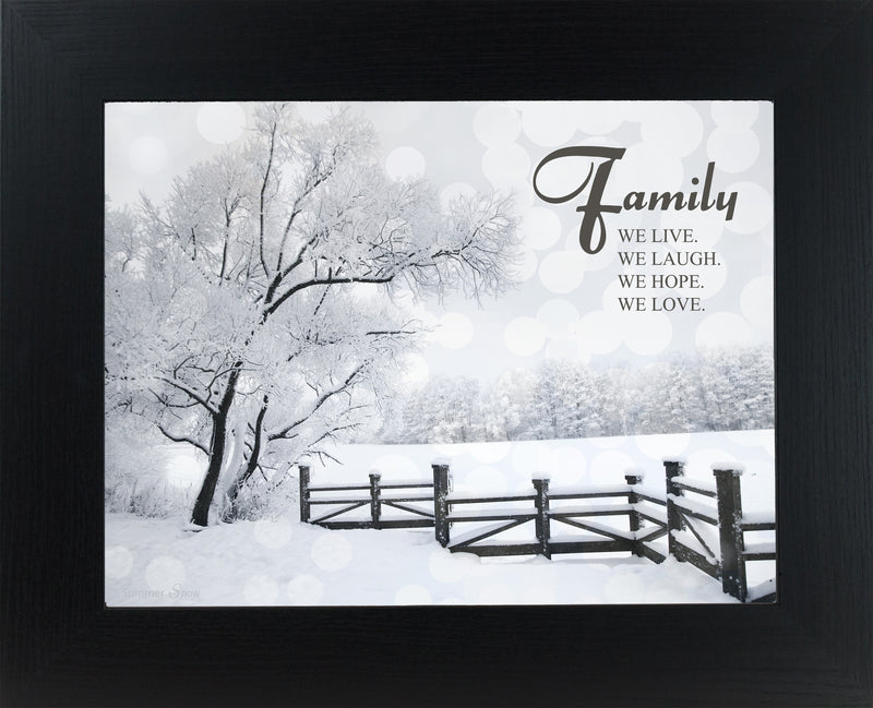 Family Live Laugh Hope Love SSA099 - Summer Snow Art