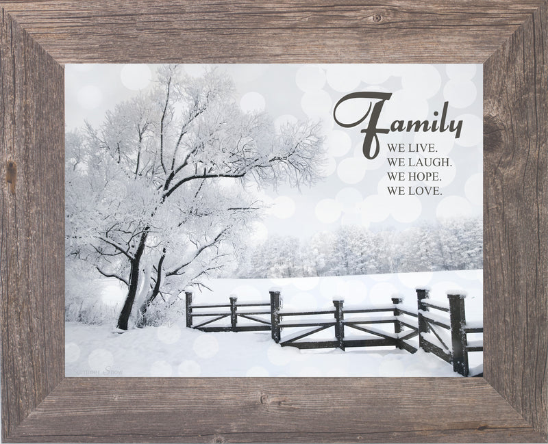 Family Live Laugh Hope Love SSA099 - Summer Snow Art