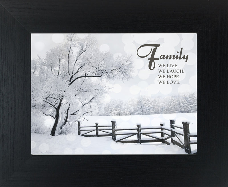 Family Live Laugh Hope Love SSA099 - Summer Snow Art