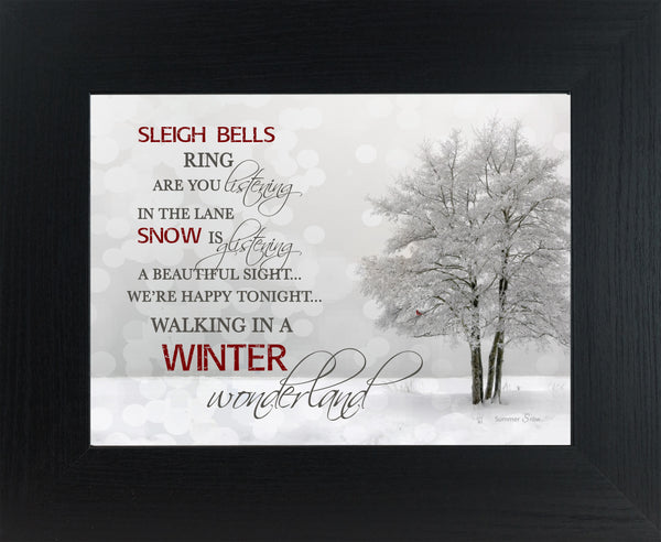 Walking In A Winter Wonderland SSA10 - Summer Snow Art