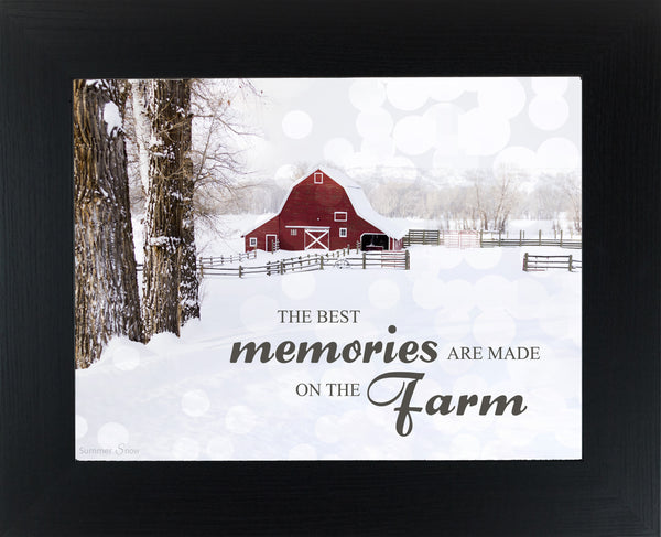 The Best Memories are Made on the Farm SSA124 - Summer Snow Art