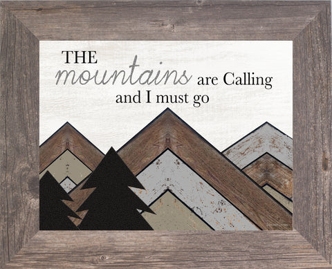 The Mountains are Calling and I Must Go SSA158