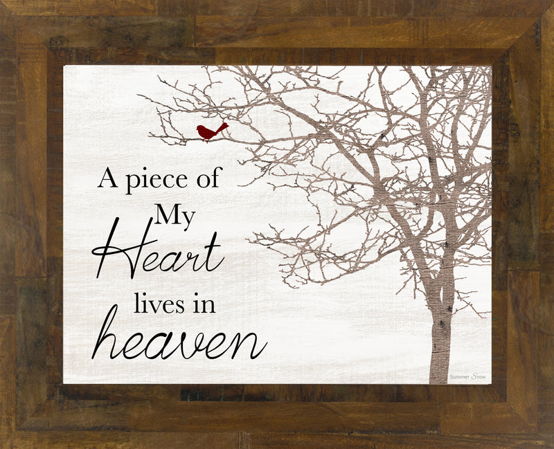 A Piece of My Heart Lives in Heaven SSA179 - Summer Snow Art