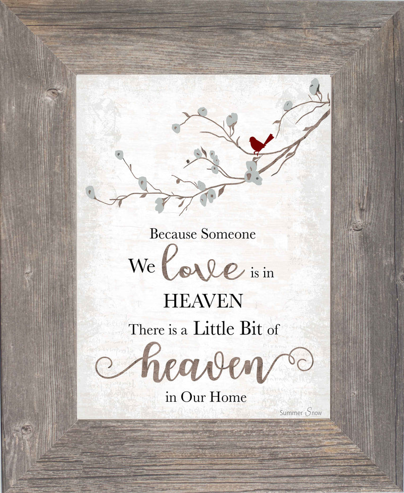 Because Someone We Love is in Heaven SSA193 - Summer Snow Art