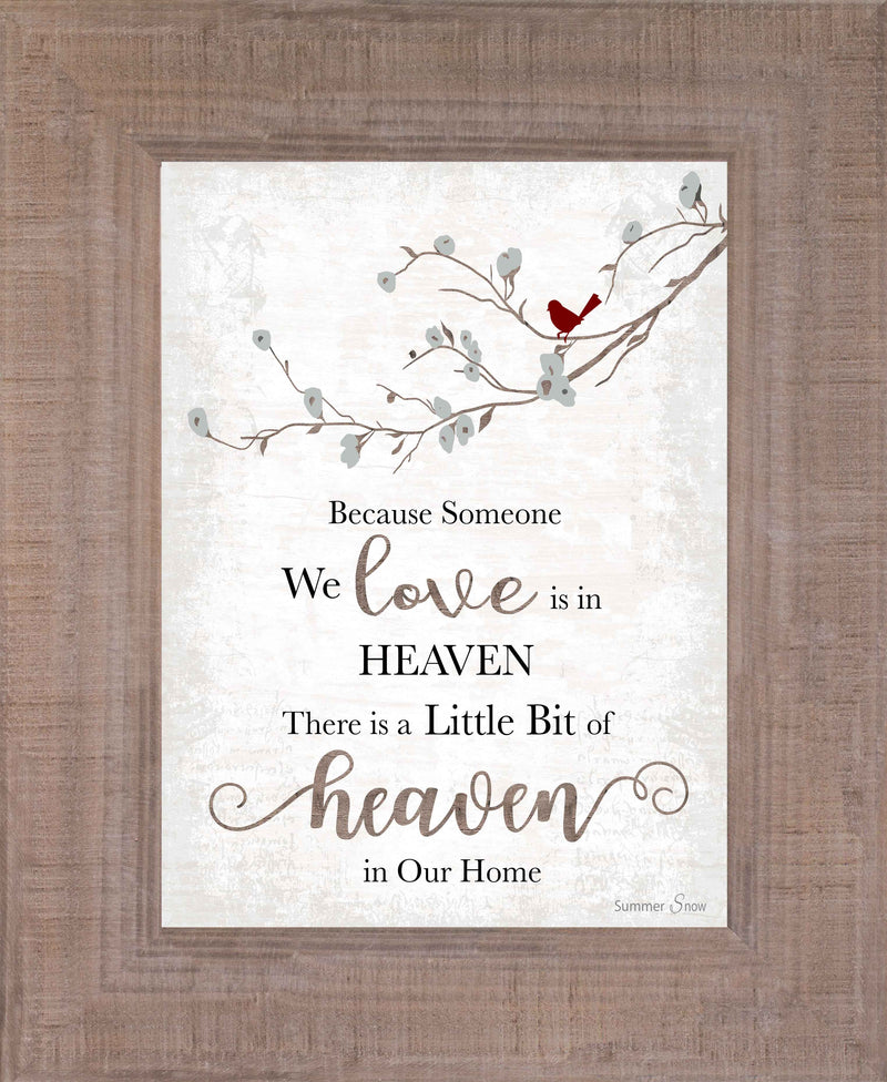 Because Someone We Love is in Heaven SSA193 - Summer Snow Art