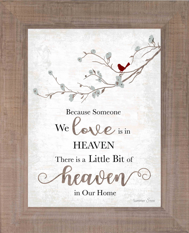 Because Someone We Love is in Heaven SSA193 - Summer Snow Art