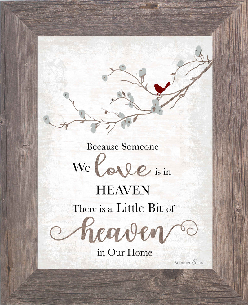 Because Someone We Love is in Heaven SSA193 - Summer Snow Art