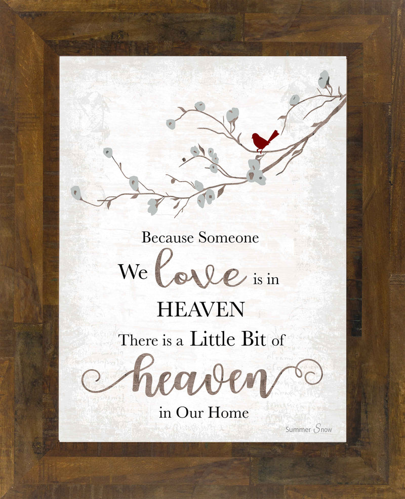 Because Someone We Love is in Heaven SSA193 - Summer Snow Art