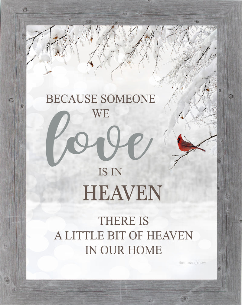 Because Someone We Love is in Heaven SSA23 - Summer Snow Art